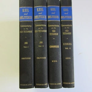 Lot of 4 Keil and Delitzch commentaries on the Old Testament 1968 - Picture 1 of 8