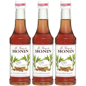 Monin Sirup Zimt, 0,25L, 3er Pack - Bild 1 von 1