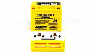 Batería sellada Motobatt para Aprilia Scarabeo 200 es decir luz MBTX12U 2007-2010 - Imagen 1 de 1