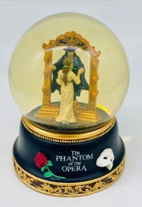 1986 Phantom of the Opera Mirror Scene Water Globe The San Francisco Music Box - Picture 1 of 9