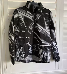 Nike Shield Flash Black Reflective Running Jacket Women's Small BV4387 010 Ghost - Picture 1 of 19