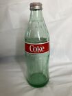 Coca Cola COKE 1 Liter 33.8oz Vintage Glass Bottle Coca Cola Bottle W/ Cap