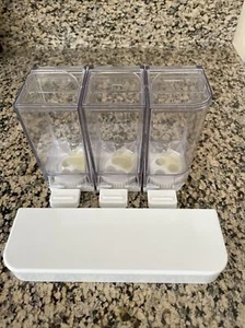 Cuisinart 45 ICE-45 Replacement Toppings Containers Lid Soft Ice Cream Maker NEW - Picture 1 of 6