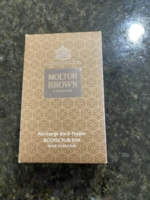 Molton Brown Re Charge Black Pepper Body scrub Bar  - Image 1 of 2