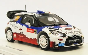 Spark 1/43 Scale S3364 - Citroen DS3 WRC #22 - 5th Monte Carlo 2013 - Picture 1 of 4