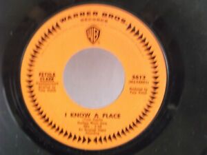 Petula Clark,WB 5612, "I Know A Place",US,7" 45,British Invasion classic, MInt