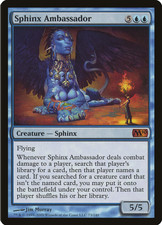 Magic the Gathering MTG - U - Sphinx Ambassador - Magic 2010 - Creature