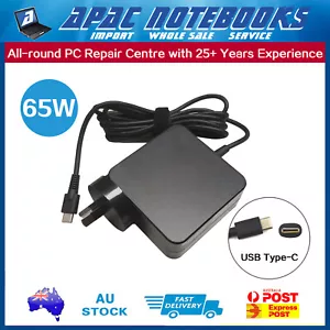 65W USB Type-C AC Adapter Charger for Lenovo ADLX65YDC3A 01FR024 01FR030 - Picture 1 of 2