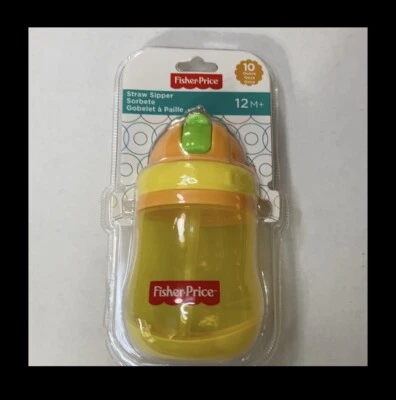 Bebedor de paja Fisher Price 10 oz nuevo con etiquetas Foto 1 de 4