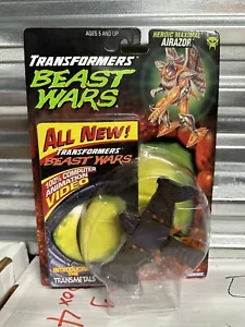 Kenner Transformers Heroic Maximal Beast Wars 1997 Airzazor con cinta VHS sin usar - Imagen 1 de 4