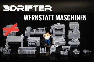 Diorama Modelli 1:35 Officina Macchine 1/35 Strumento Modellismo Industria - Bild 1 von 16