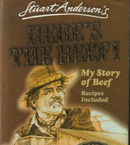 Stuart Anderson's Hier ist das Rindfleisch! Autogrammierte Rezepte enthalten - Bild 1 von 3