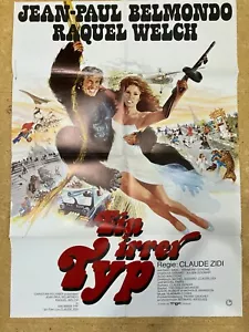 Ein irrer Typ-EA-Plakat A1 u. Din A0, 16 Fotos (Fotosatz), Welch u Belmondo - Bild 1 von 5