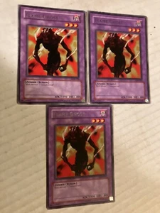 3 flame ghost unlimited rare yu-gi-oh gaming cards cscan - Picture 1 of 1