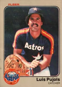 Fleer Baseball 1983 #459 - Luis Pujols - Houston Astros 83-1140 - Imagen 1 de 2