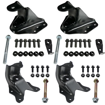 For 1999-2007 Ford F250 F350 Super Duty Rear Leaf Spring Hangers 722-077 722-075 Foto 1 de 4