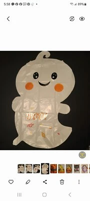 New Halloween Foil Balloons 15pc Pumpkin Bat Ghost Inflatable Party Home - Image 1 of 4