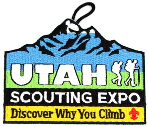 Utah Scouting Expo Great Salt Lake Council Aufnäher UT Pfadfinder BSA - Bild 1 von 2
