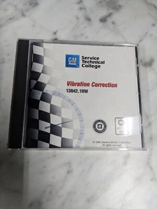 1999 GM Service Repair Training Course Manual CD VIBRATION CORRECTION 13042.10W - Bild 1 von 2