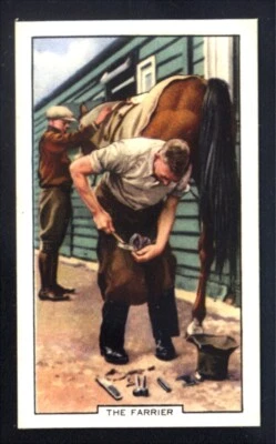 Gallaher Racing Scenes (1938) The farrier No. 36 - Image 1 of 2