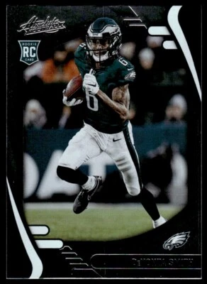2021 Panini Absolute Green DeVonta Smith Philadelphia Eagles #107 - Image 1 of 2