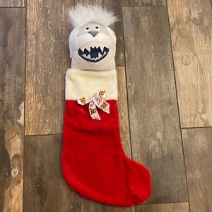 Vintage Rudolph Weihnachtsstrumpf Misfit Toys Abominable Snowman Bumble 1999 - Bild 1 von 9