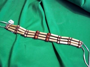 Northern Plains Wooden Choker Necklace - Quietly Beautiful! - Picture 1 of 3