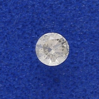 0.15Ct L/M Color VS1 Clarity Brilliant Round White Loose Natural Diamond 3.3mm - Image 1 of 4