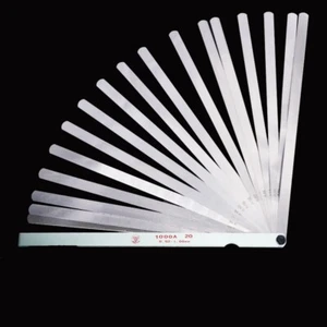 1Set(20 Blatt)Feeler Gauge Metric0.05mm-1.00mm Thickness Gauge Length 500/1000mm - Picture 1 of 9