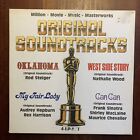 4 LP-Box: Original Soundtracks; Oklahoma, West Side Story, My Fair Lady, Can Can