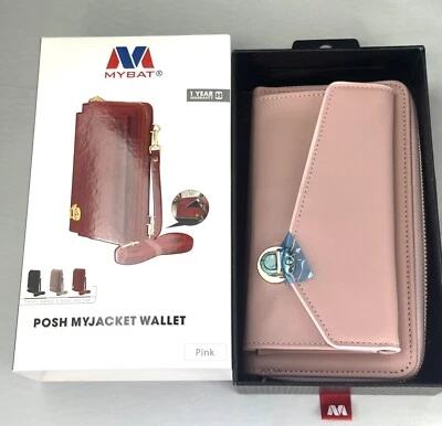 Crossbody Bag For Phone Purse Women Leather Wallet w/ Card Slots Pocket - Image 1 of 2