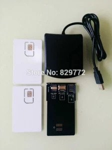 LTE 4G WCDMA SIM Secure Card Reader Writer programmer tools w/ Blank USIM Card - Picture 1 of 4