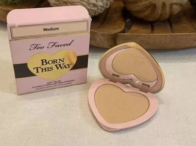 TOO FACED BORN THIS WAY SOFT BLUR FLEXIBLE FINISH SETTING POWDER MEDIUM NEW - Image 1 of 4