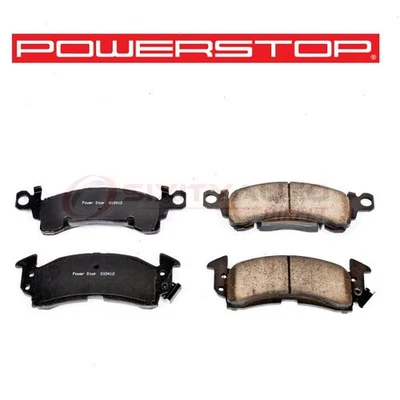 PowerStop Front Disc Brake Pad Set for 1971-1974 GMC K25 K2500 Pickup - cw - Imagem 1 de 4