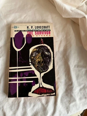 The Survivor by H. P. Lovecraft Ballantine 629 1957 1st PB 1st print VG+ - Image 1 of 4
