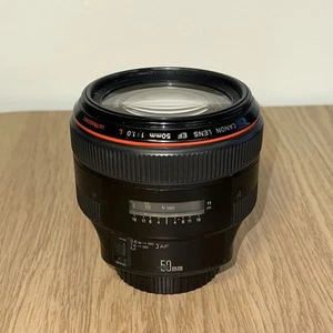 Canon Ef 50mm F/1.0 Legacy Lens - Great Condition! - Very Rare!!! - Picture 1 of 24