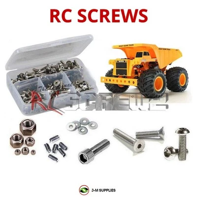 RCScrewZ Stainless Screw Kit tam182 for Tamiya Heavy Dump Truck (#58622) | KIT - Image 1 of 4