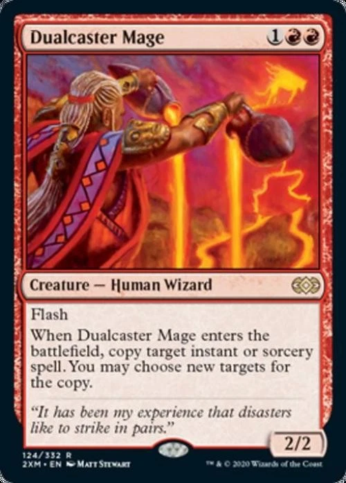 MTG English Dualcaster Mage NM Foil Double Masters - Image 1 of 1