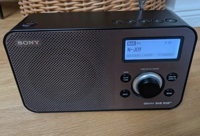 Sony XDR-S60DBP DAB/DAB+ /UKW Radio,Schwarz. - Bild 1 von 4