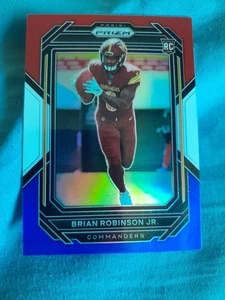 Prizm 2023 rojo blanco azul Brian Robinson Jr Rc - Imagen 1 de 2