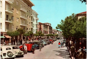 cl 63 - 1959 COSENZA Corso Mazzini - FIAT 1100 B - VG - Ed. Fratelli Marano - Foto 1 di 2