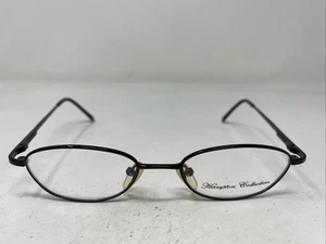 Marco de gafas de borde completo de metal negro 47-18-135 Hampton Collection HN2211 MZ45 - Imagen 1 de 8