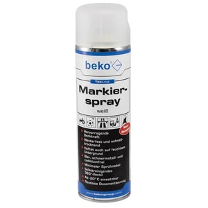 beko Markierspray TecLine Signierspray Markierung Spraydose weiß 500ml - Bild 1 von 1