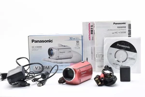 🚀🎁《TOP MINT in BOX》Panasonic HC-V300M HD Digital Video Camera Pink JAPAN✈✈✈✈✈✈ - Picture 1 of 13