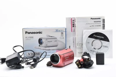 🚀🎁《TOP MINT in BOX》Panasonic HC-V300M HD Digital Video Camera Pink JAPAN✈✈✈✈✈✈ - Image 1 of 4