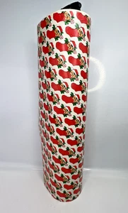 Vintage Wrapping Gift Paper Roll Dept Store Christmas Stocking 24" Santa Bear - Bild 1 von 10
