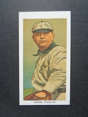 (1) 1909 - 11 T206 Cy Young 带手套 American Beauty - 翻印 - RNL2G709 — 第 1/2 张图片