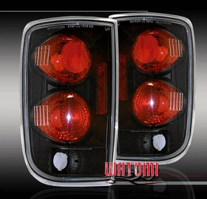 95-04 CHEVY/GMC S10 BLAZER JIMMY TAIL LIGHT BLACK 02 03 - Foto 1 di 1