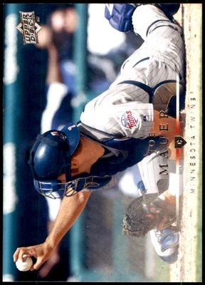 Joe Mauer 2008 Upper Deck primera edición #229 Twins MLB LEER ENVÍO GRATUITO Foto 1 de 2