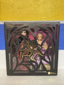 Disney Tangled Rapunzel Mother Gothel Doll Set Mattel Creations New Damaged Box - Picture 1 of 17